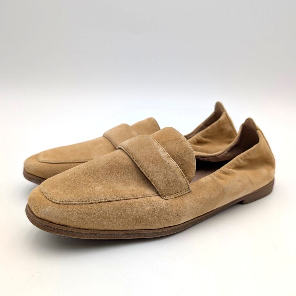 Cole Haan Trinnie Loafer Shoes Square Toe Women's Buckwheat Size US9B EU39.5